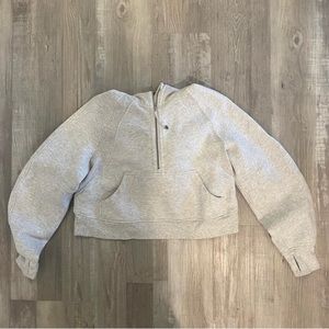 Lululemon scuba oversized half zip